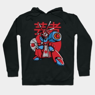 Japanese Geisha Robot Hoodie